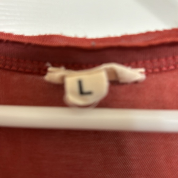 Mauve Colored, Aztec Style Shirt Pocket Tank Top - Picture 4 of 5